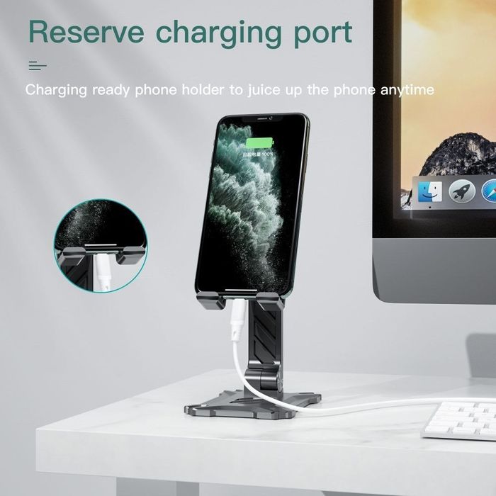 Stojak / Podstawka Do Telefonów / Tabletów Z4 Szary