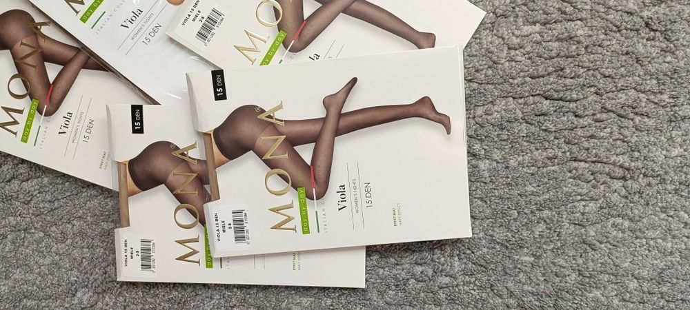 Rajstopy den 15 lycra beżowe  Mona