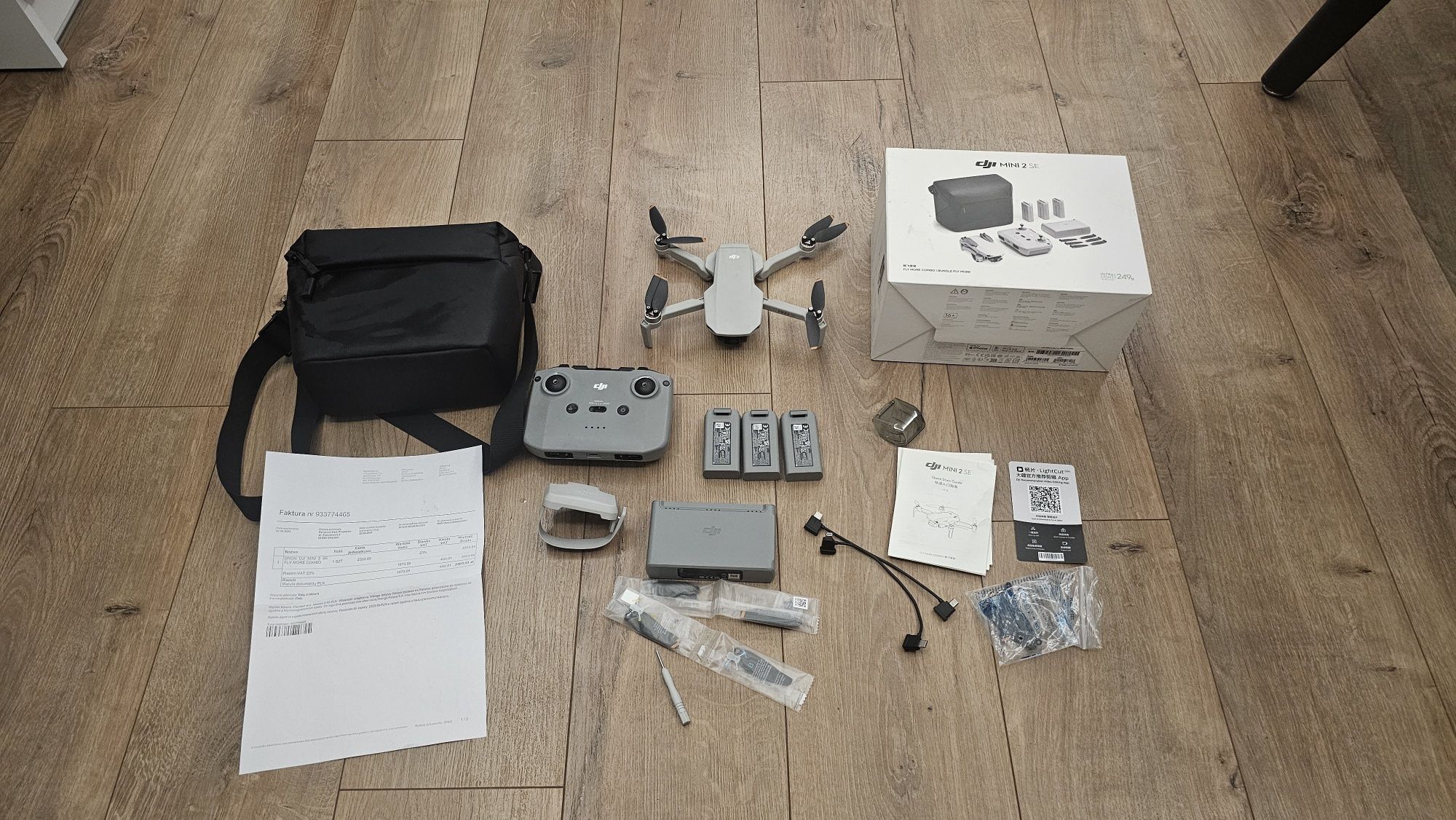 Dron Dji Mini 2 SE Fly More Combo Gwarancja Limit 500 metrów