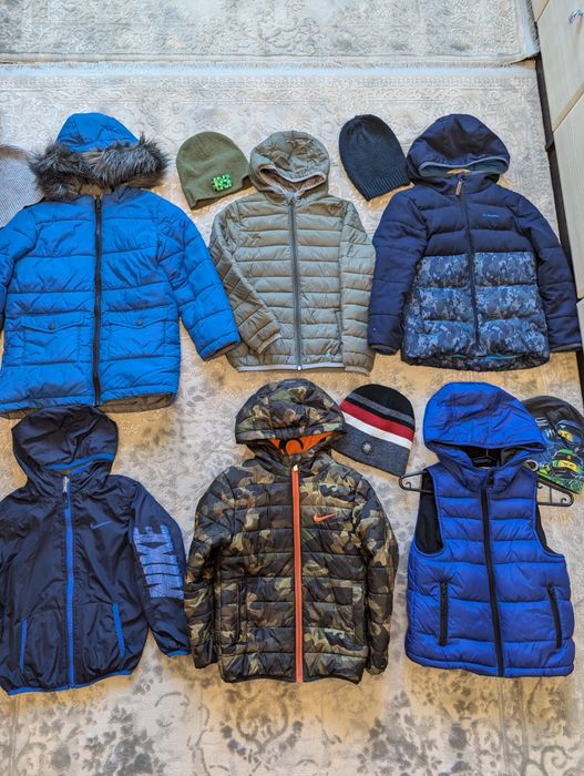 Куртки зимові та демісизон, вітровка, жилетка  для хлопчика