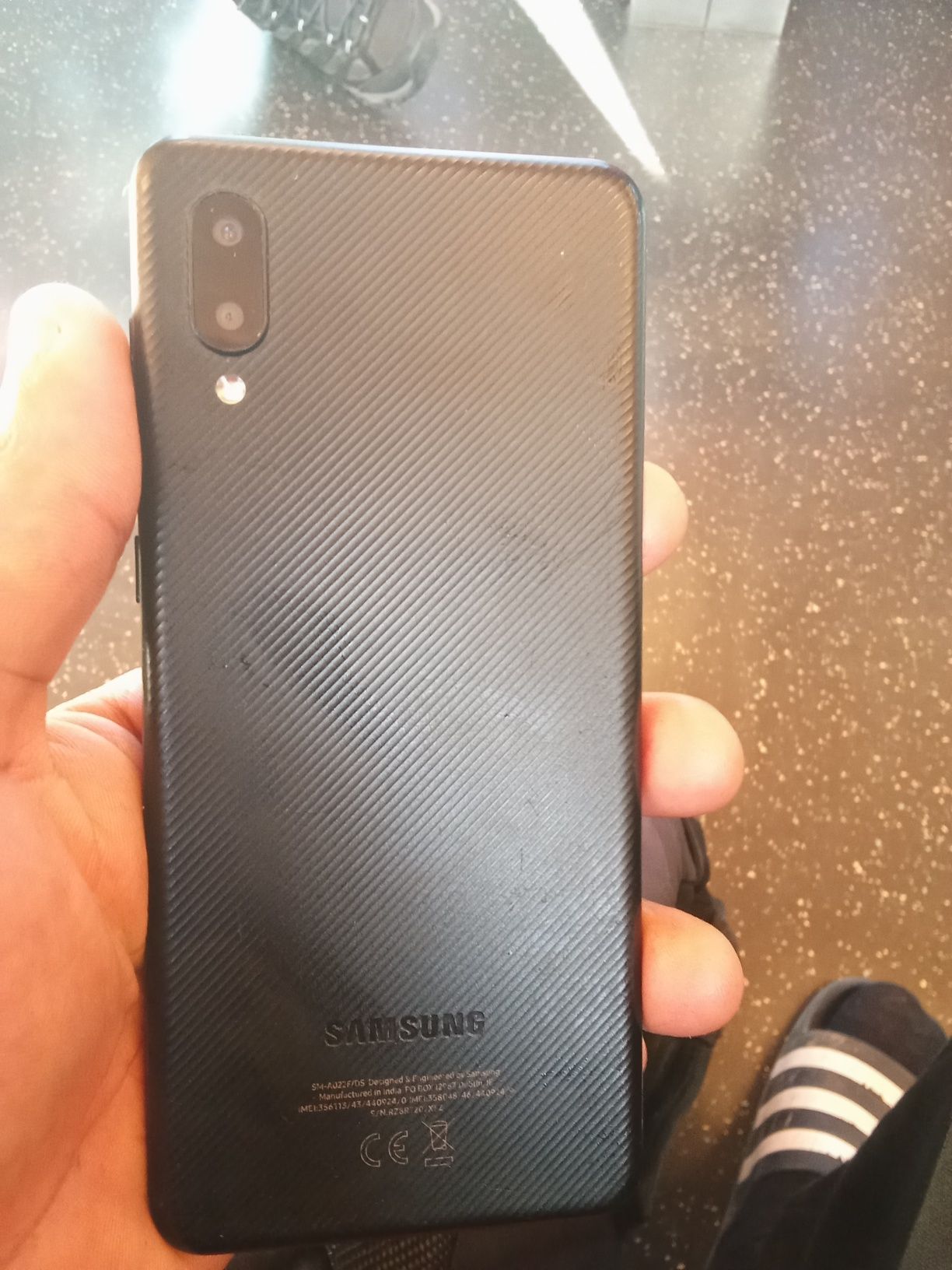 Samsung A02 smartphone