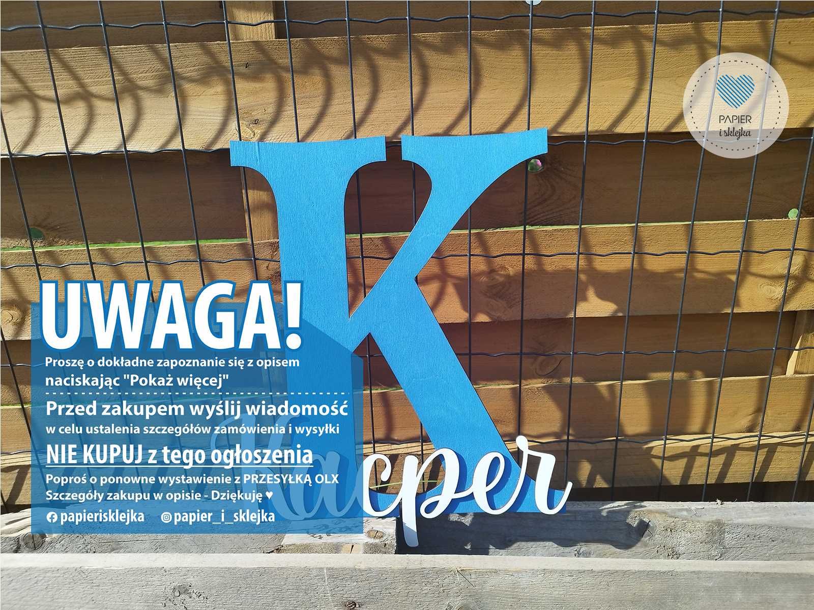 Imię dziecka Inicjały litera 3D Dekoracja na ścianę do pokoju dziecka