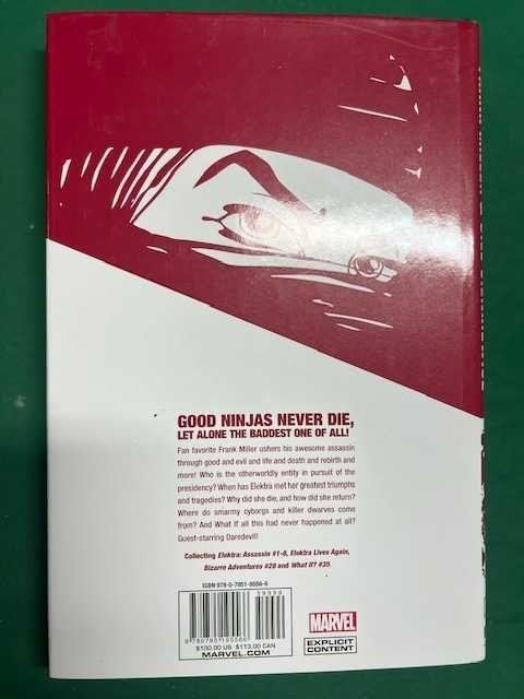 Reservado Elektra by Frank Miller e Bill Sienkiewicz Omnibus
