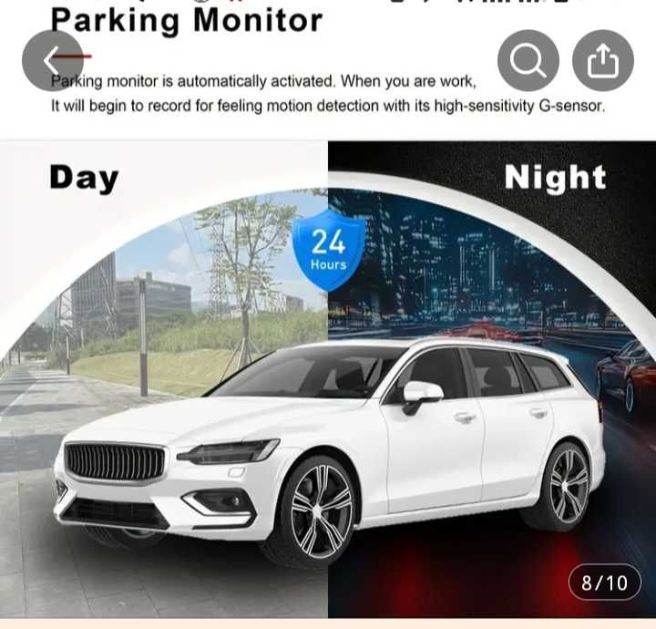 Автомобильный Видео регистратор дневного и ночного видения G-Sensor
