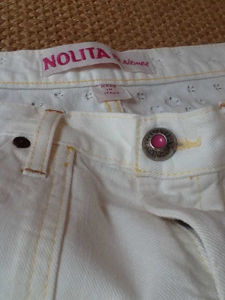 Jeans brancos,da Nolita,Made in Italy