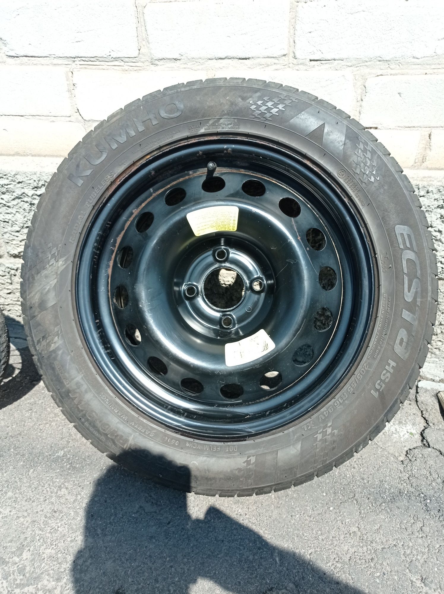 Запаска 205/55 R 16
