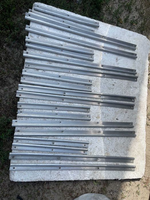 алюминиевые накладки на порог прижимные ваз 2101.2103