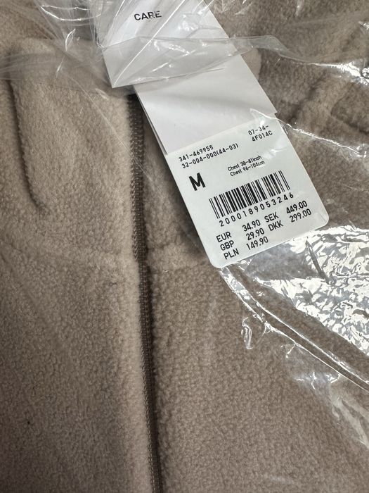 Флісовий кардиган Uniqlo Fleece Full-Zip Jacket фліска, зіпка, тедді