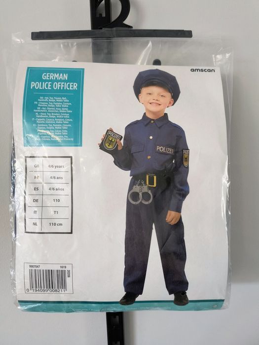 Kostium Policjanta 110cm