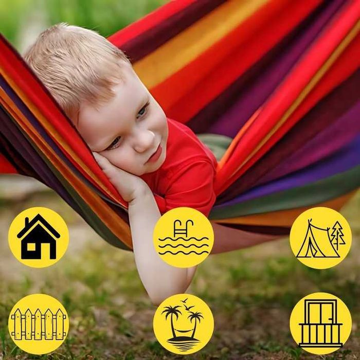 Hamak ze Stelażem Stelaż do hamaka OGRODOWY DWUOSOBOWY XXL Stojak