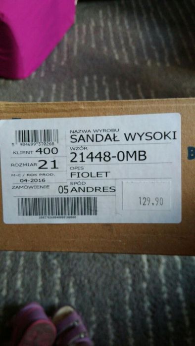 Sprzedam sandały rozmowy 21