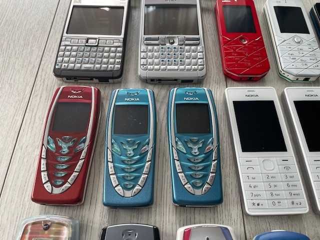 Wyprzedaz Kolekcji 82 Sztuki Nokia Prototyp 3300, 7280, 7500 Jaworzno.