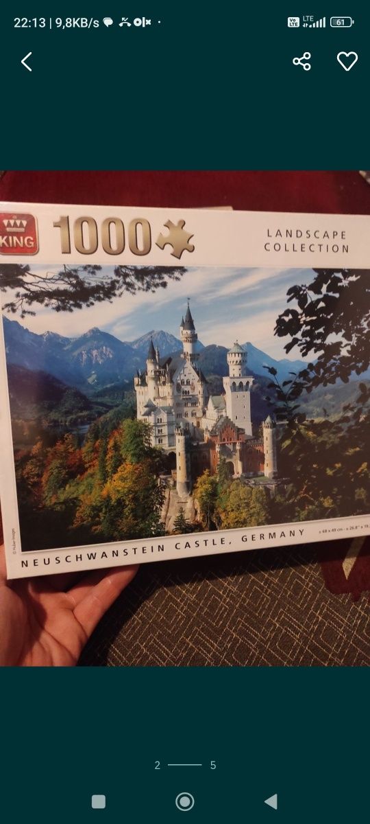 Puzzle 6x1000 kompletne