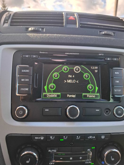 radio nawigacja skoda amundsen plus rsn315