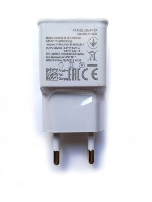Ładowarka Ep-Ta20Ewe Do Samsung 15W Fast Charging