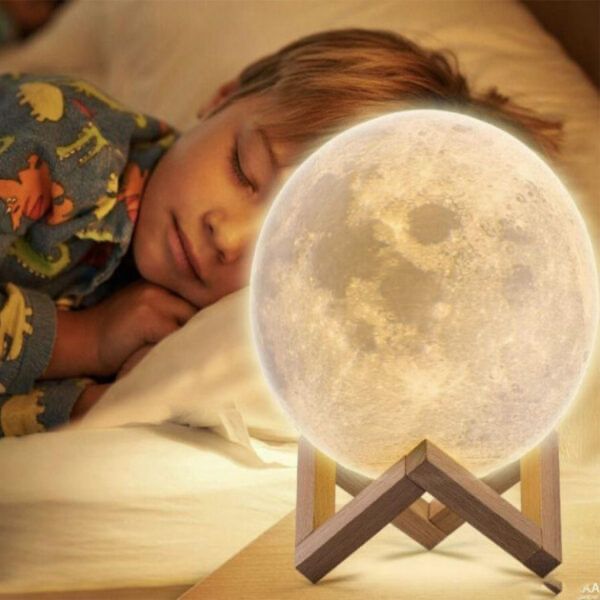 Нічник місяць, Moon Lamp 13 см