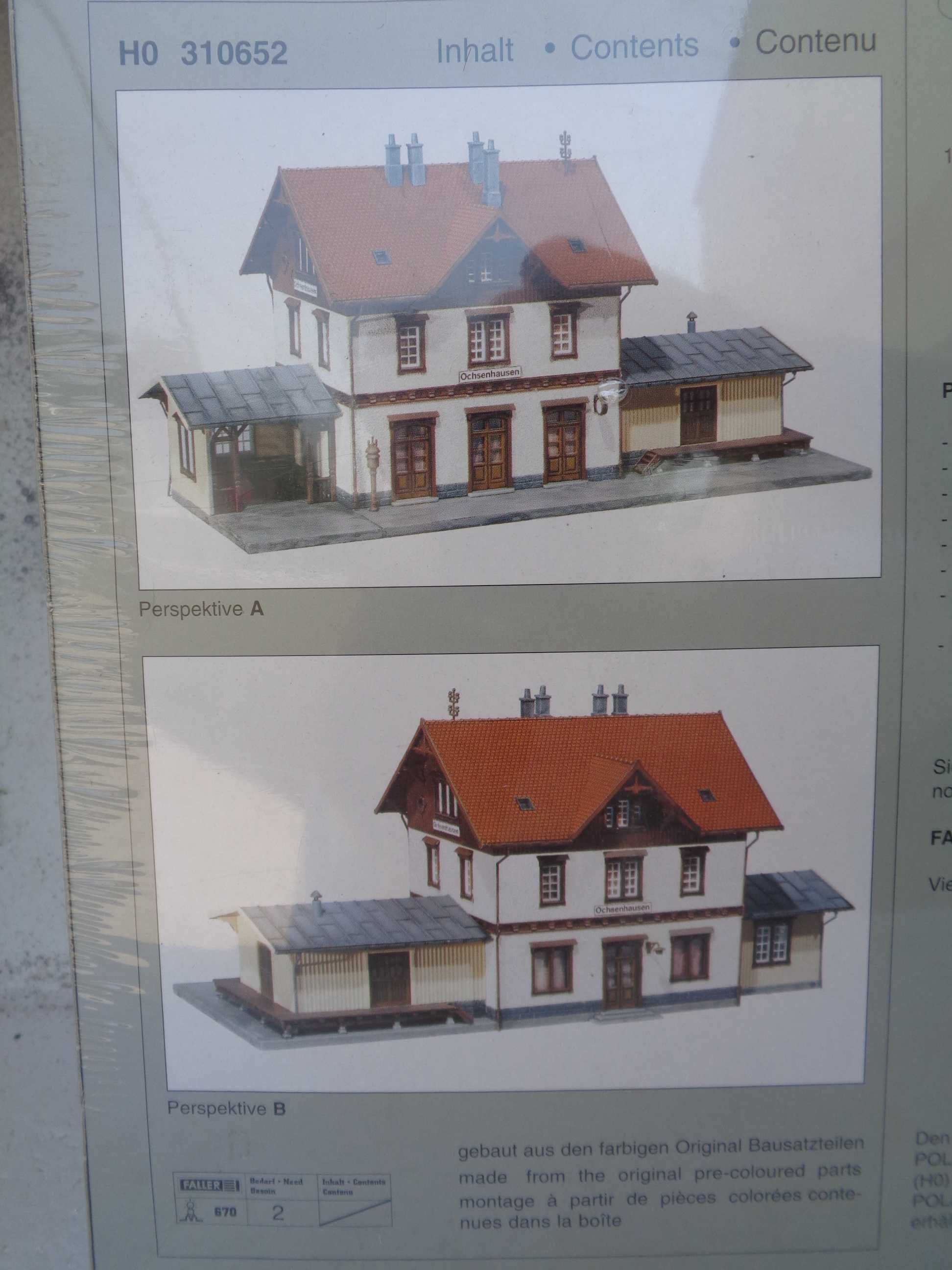 1:87 POLA Estação de Ochsenhausen  pista comboio refª 310652