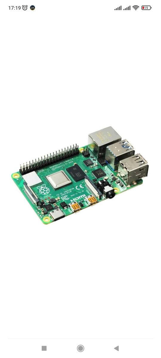 Мікрокомп'ютер Raspberry Pi 4 Model B (4 ГБ)