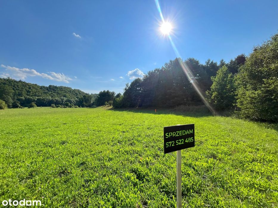 Melonek - działka w urokliwej okolicy nad rzeką