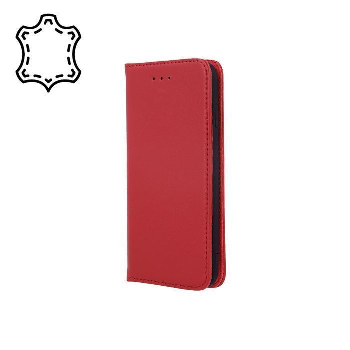 Etui Skórzane Smart Pro Do Iphone 14 Pro Max 6,7" Bordowe