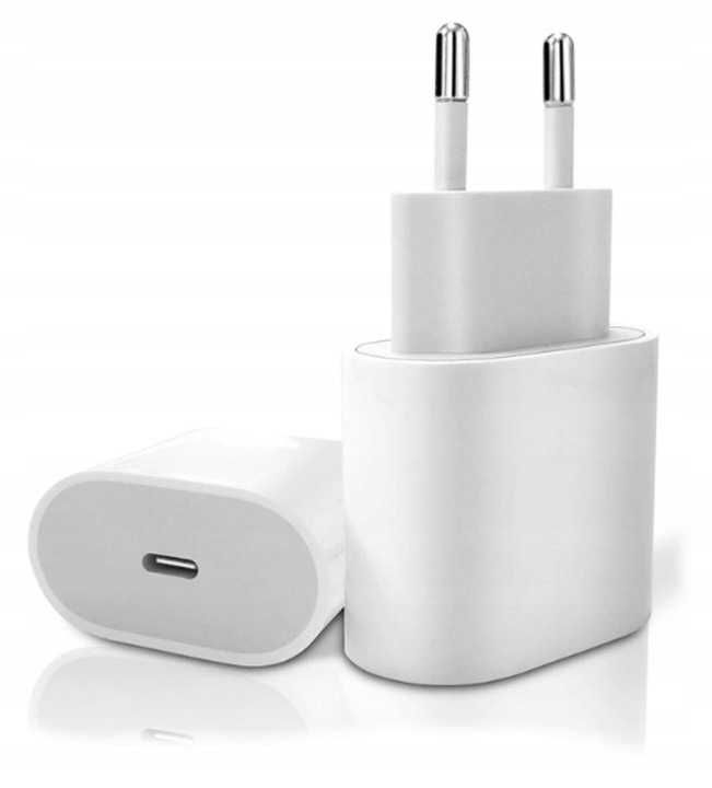 Ładowarka Zasilacz Kostka do Ładowania IPhone 7,8.X,11,12,13 USB-C 20W