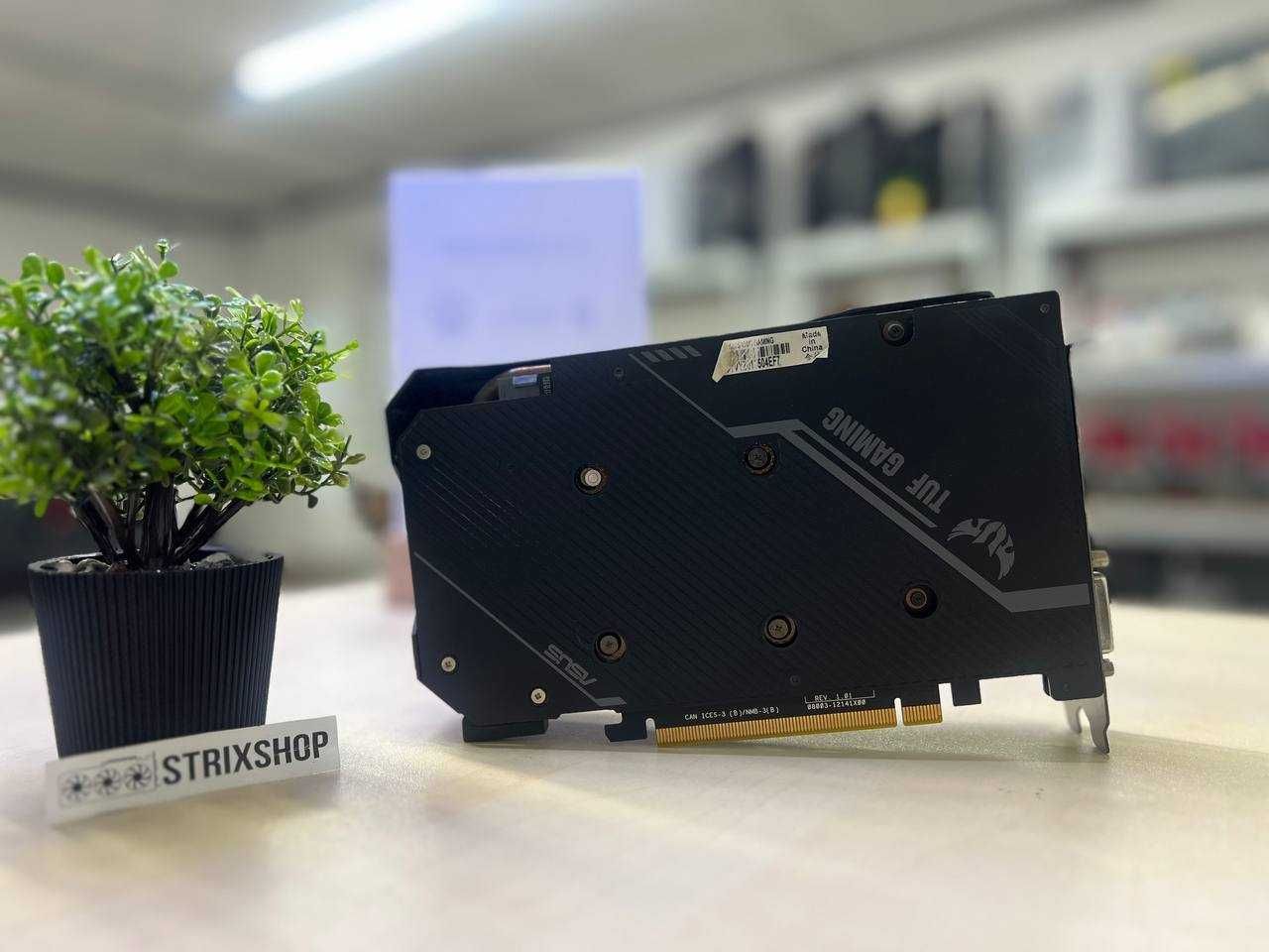 Відеокарта Asus TUF GeForce GTX 1660 SUPER OC 6144MB Б/в