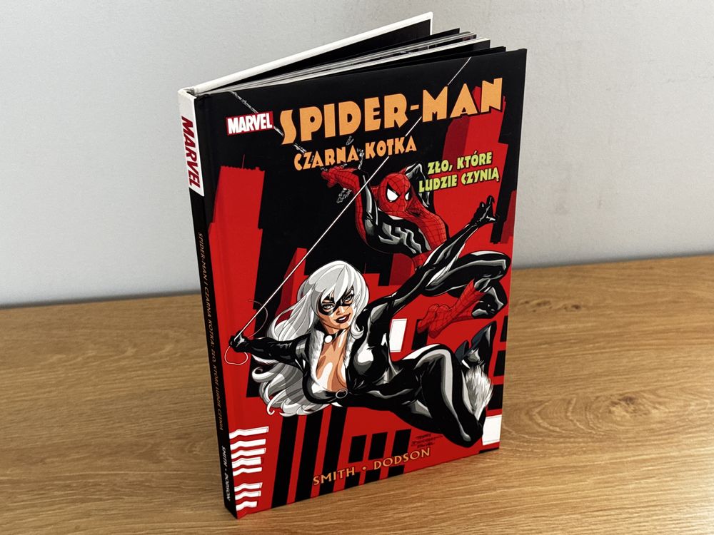 Komiks Marvel Spider-man i czarna kotka - zło, które ludzie czynią