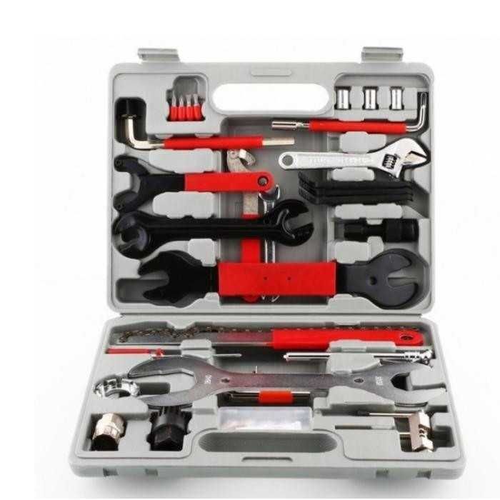 Narzędzia rowerowe zestaw 44 el - SUPER ZESTAW Z WALIZKĄ PROMOCJA!