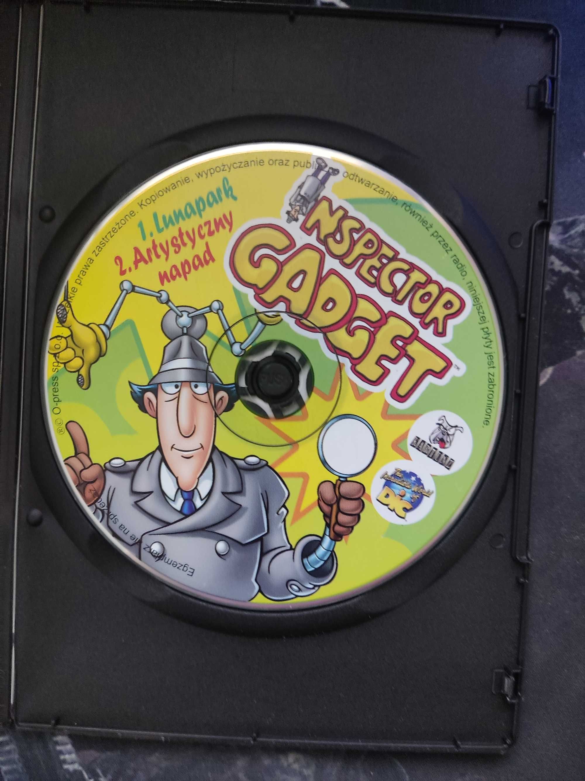 Inspector Gadget "Lunapark", "Artystyczny napad" DVD-Video