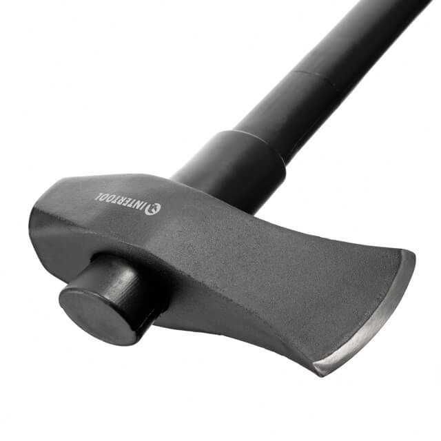 Колун кований 2500 г, ручка з фібергласу. INTERTOOL HT-0273.