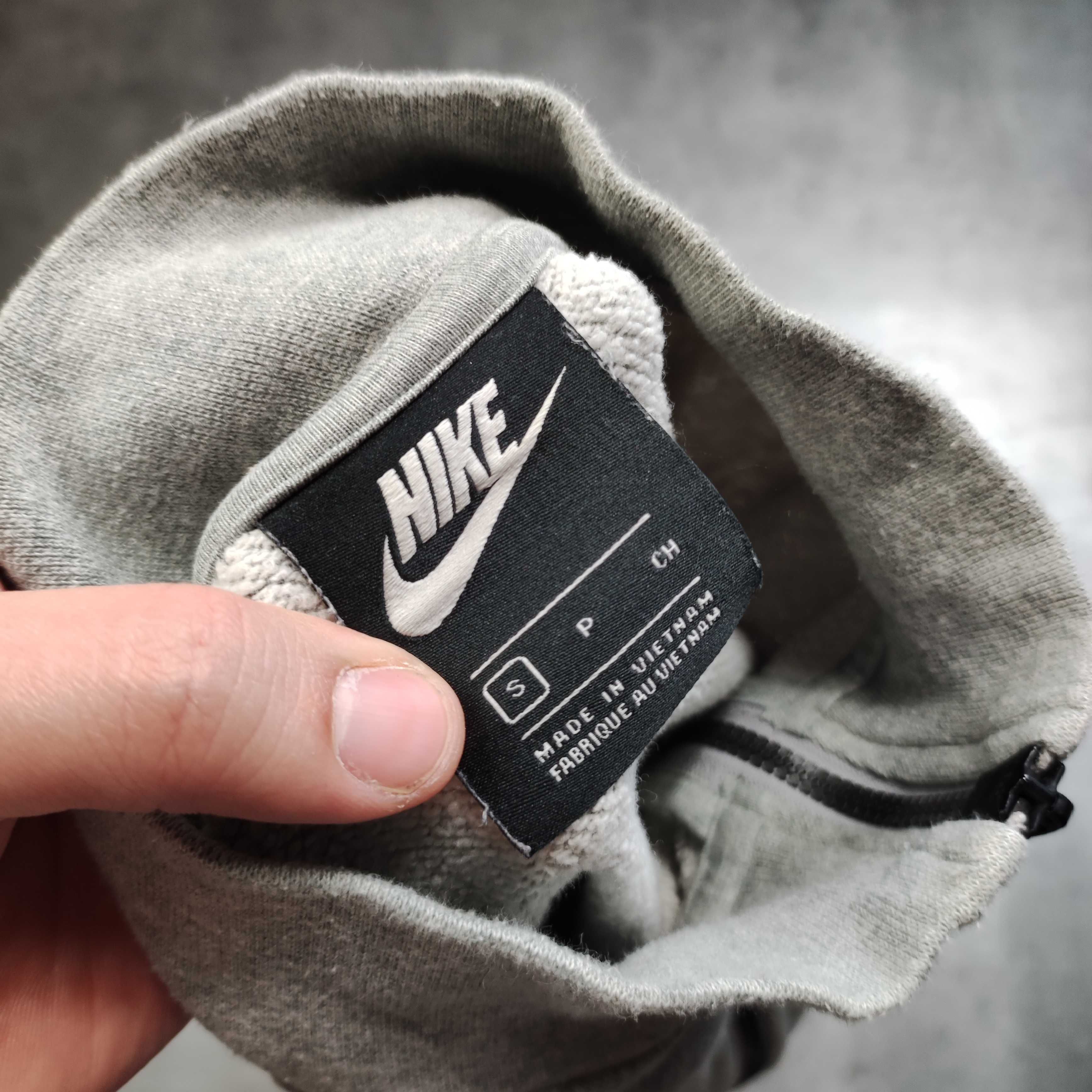 DAMSKA bluza PREMIUM Crop Krótka Szeroka Nietoperz Suwak Nike Bawełna