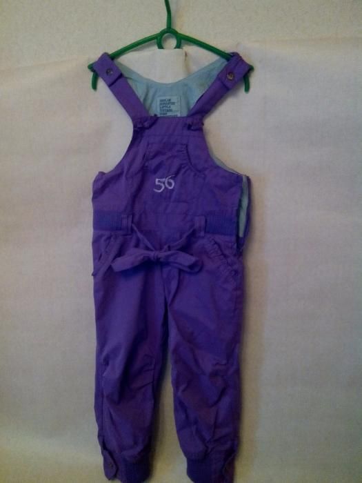 детский комбинезон (высокие штаны на регулируемых бретелях)