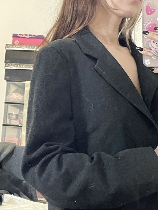 Blazer cinzento pouco uso L