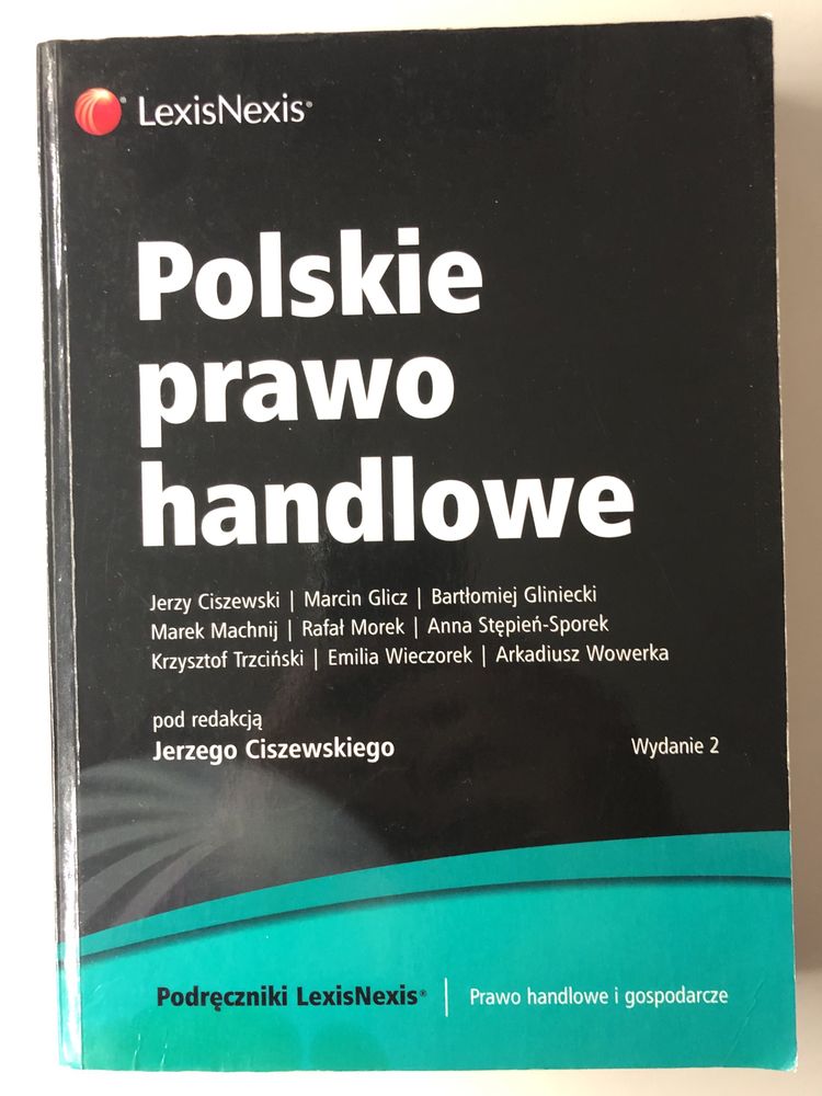 Polskie prawo handlowe Ciszewski