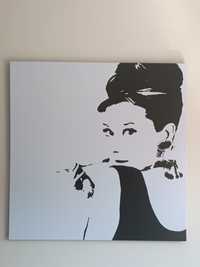 Obraz z Audrey Hepburn Ikea