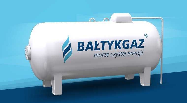 Zakup/Dzierżawa zbiornika na gaz 2700L lub większe - Propan BAŁTYKGAZ