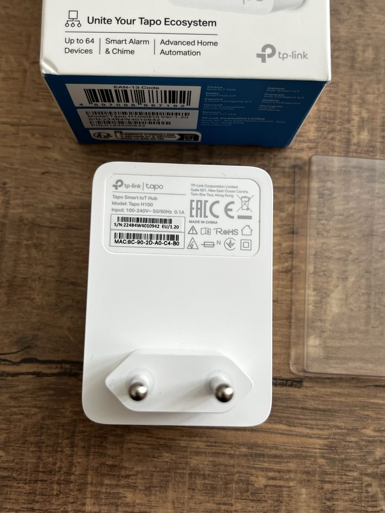 Tapo H100 Inteligentny Hub Tapo z dzwonkiem