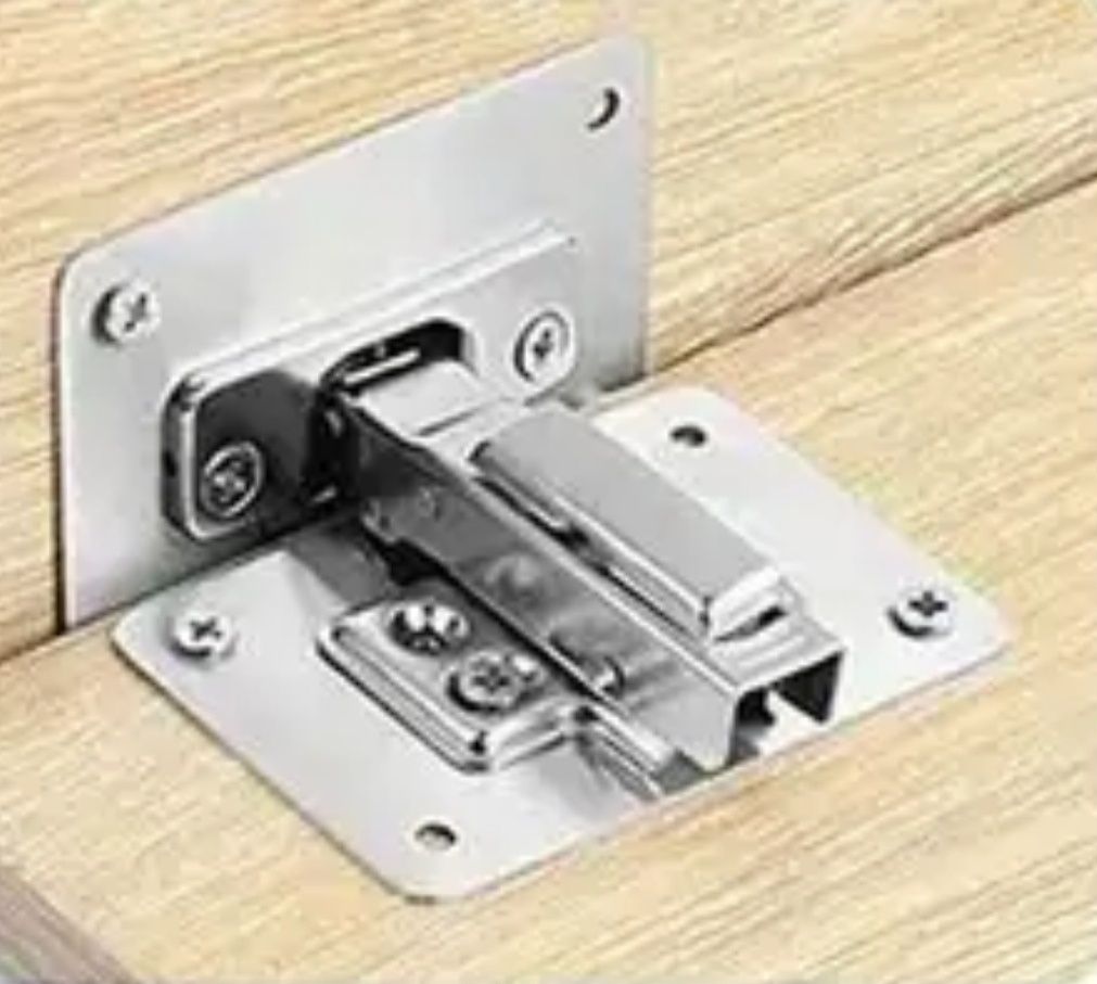 Conjunto de 2 placas de Reparação de dobradiça