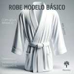 Robe modelo básico, c/ gola - tamanho XL (400gr/m2) (40% DESCONTO)