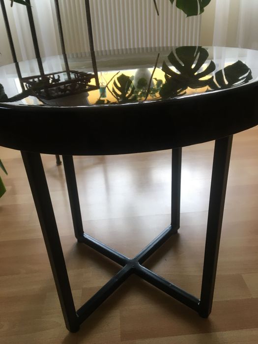 Okrągły stolik kawowy