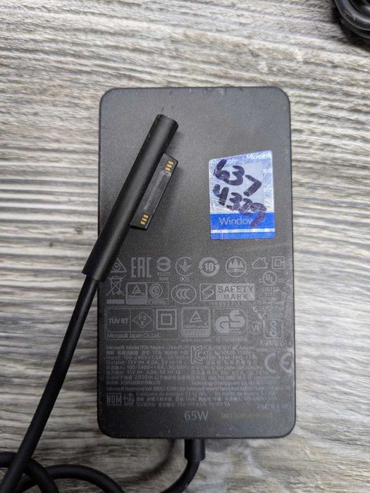 Блок живлення Microsoft Surface 36W 39W 44W 65W 102W зарядка ОРИГІНАЛ
