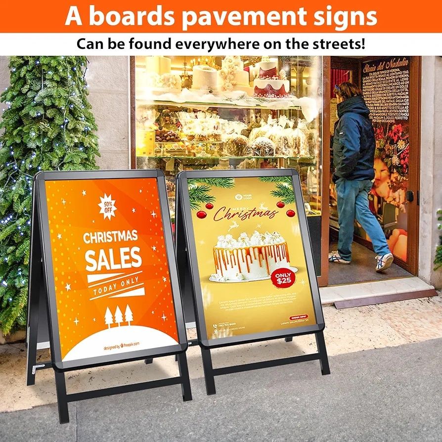 Tablica reklamowa potykacz dwustronny