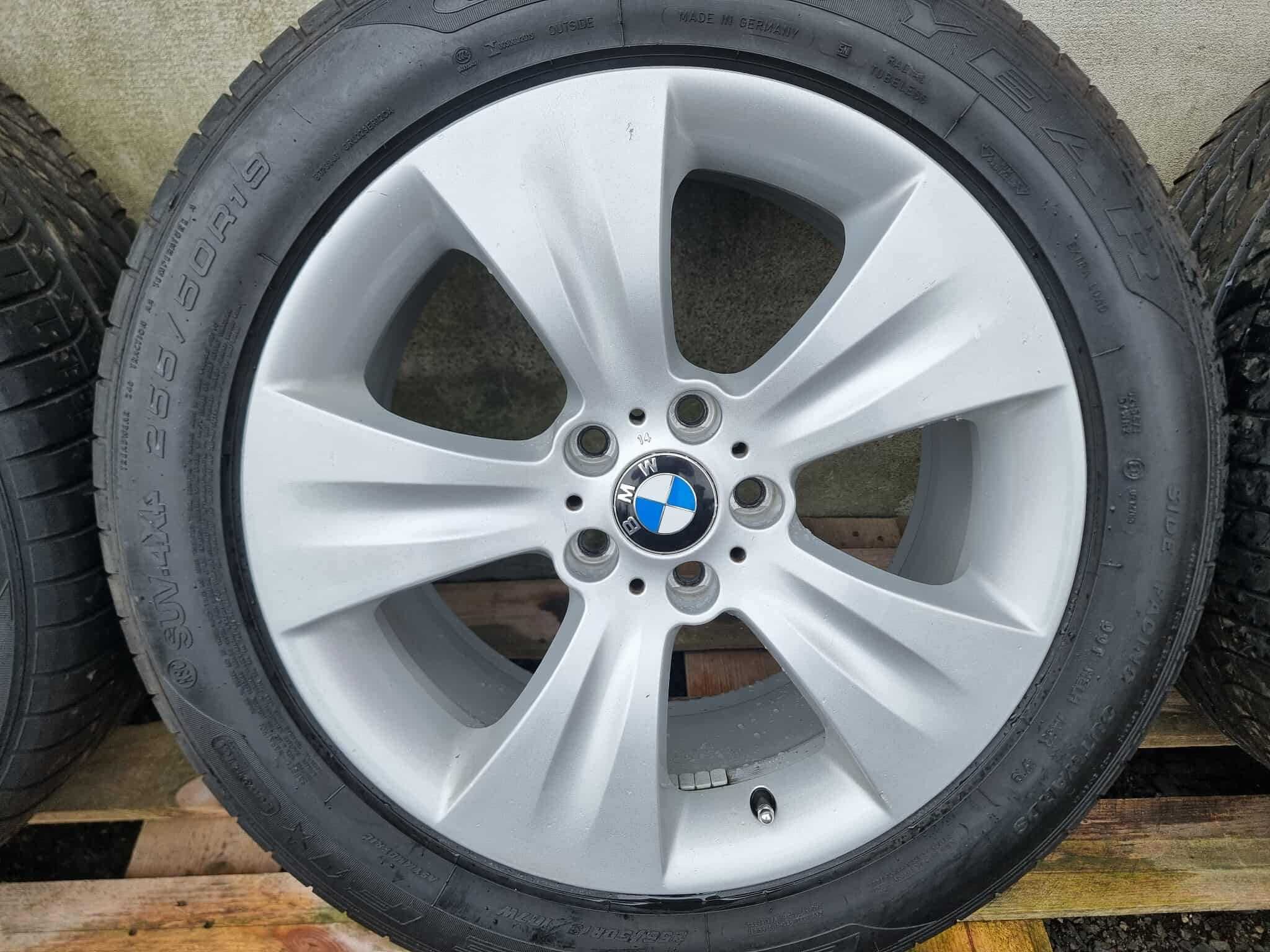 BMW x5 e70 koła felgi opony 19" komplet styling 213