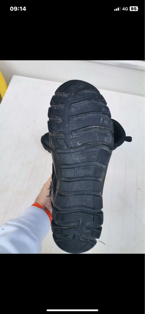 Botas Rebook Militares Fecho Lateral