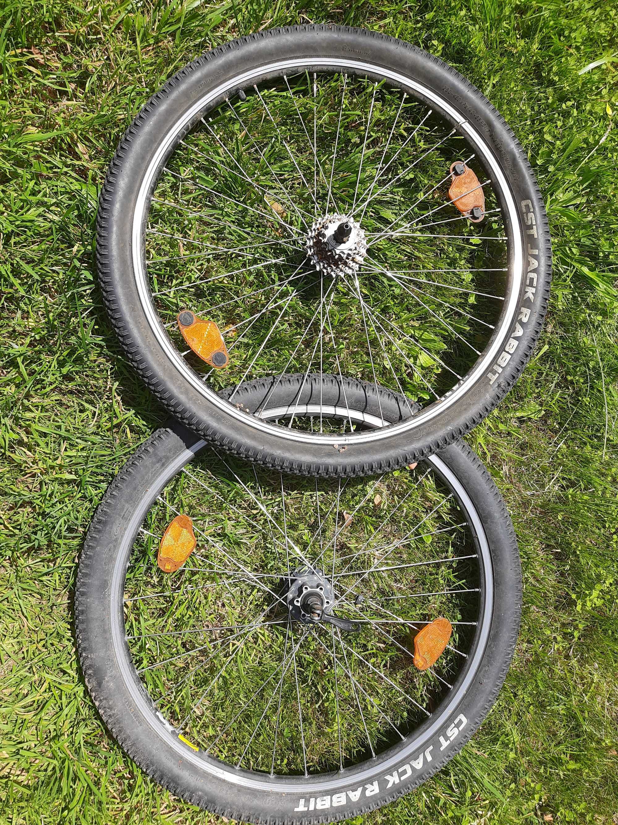 mocne koła 26", hamulce szczękowe