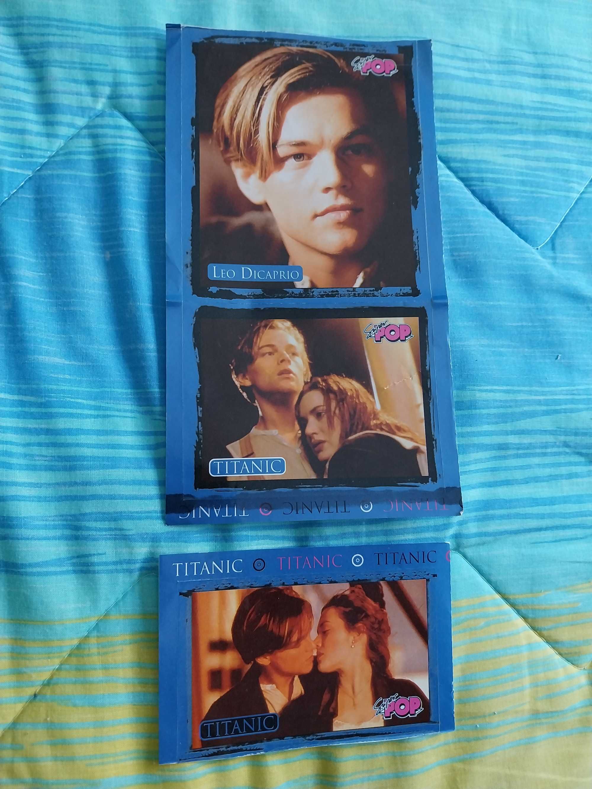 Autocolantes Titanic, Leonardo Dicaprio - lote, conjunto