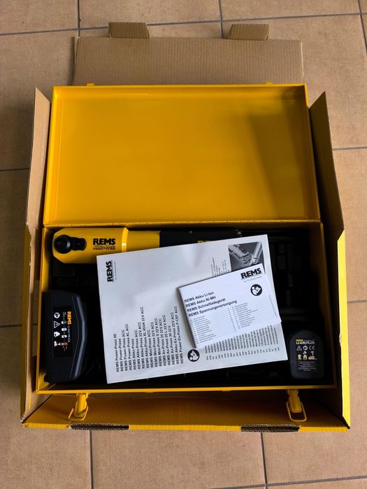 Zaciskarka do rur Rems Akku-Press Nowa