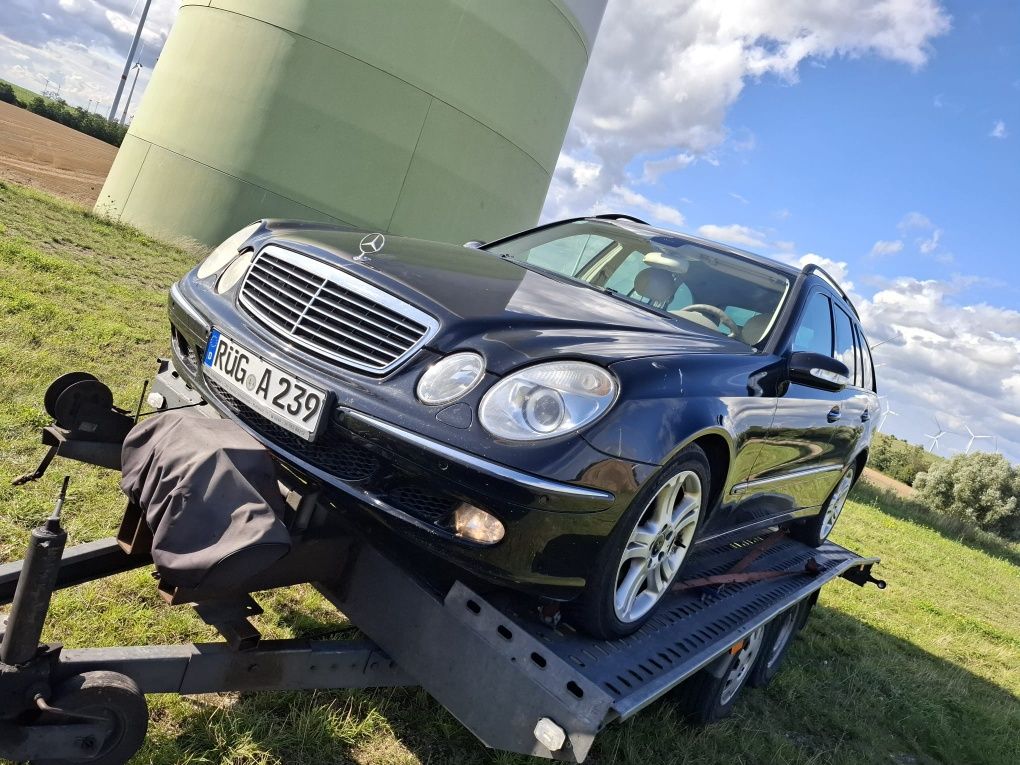 Mercedes w211 E500 5.0 V8 jasny środek