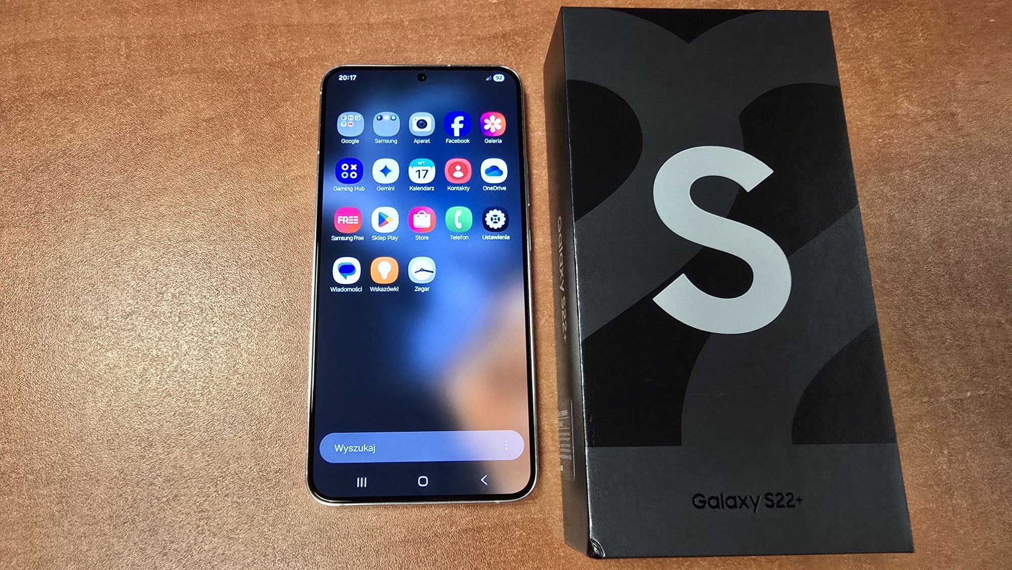 Samsung Galaxy S22+ 5G Duos 256GB/8GB RAM biały, stan bdb