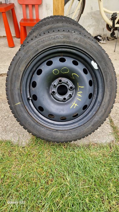 Koła zimowe stalowe fiat 500 ford Ka 4x98 et40 185/55/15